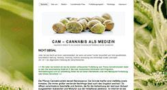 Desktop Screenshot of cannabismedizin.at