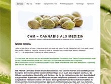 Tablet Screenshot of cannabismedizin.at